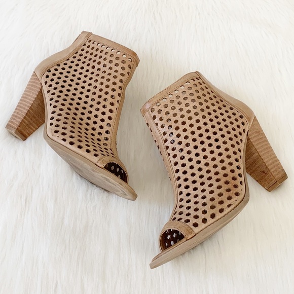 Report Shoes - Report Footwear Robin Laser Cut Booties